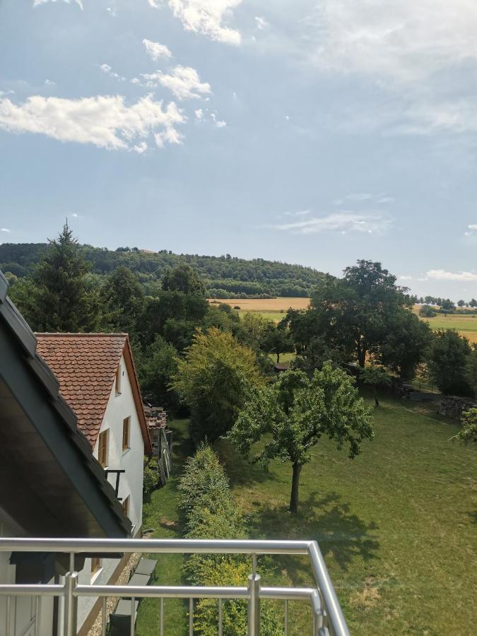 Ferienwohnung Meyer Obergeschoss Weissenburg in Bayern Bagian luar foto