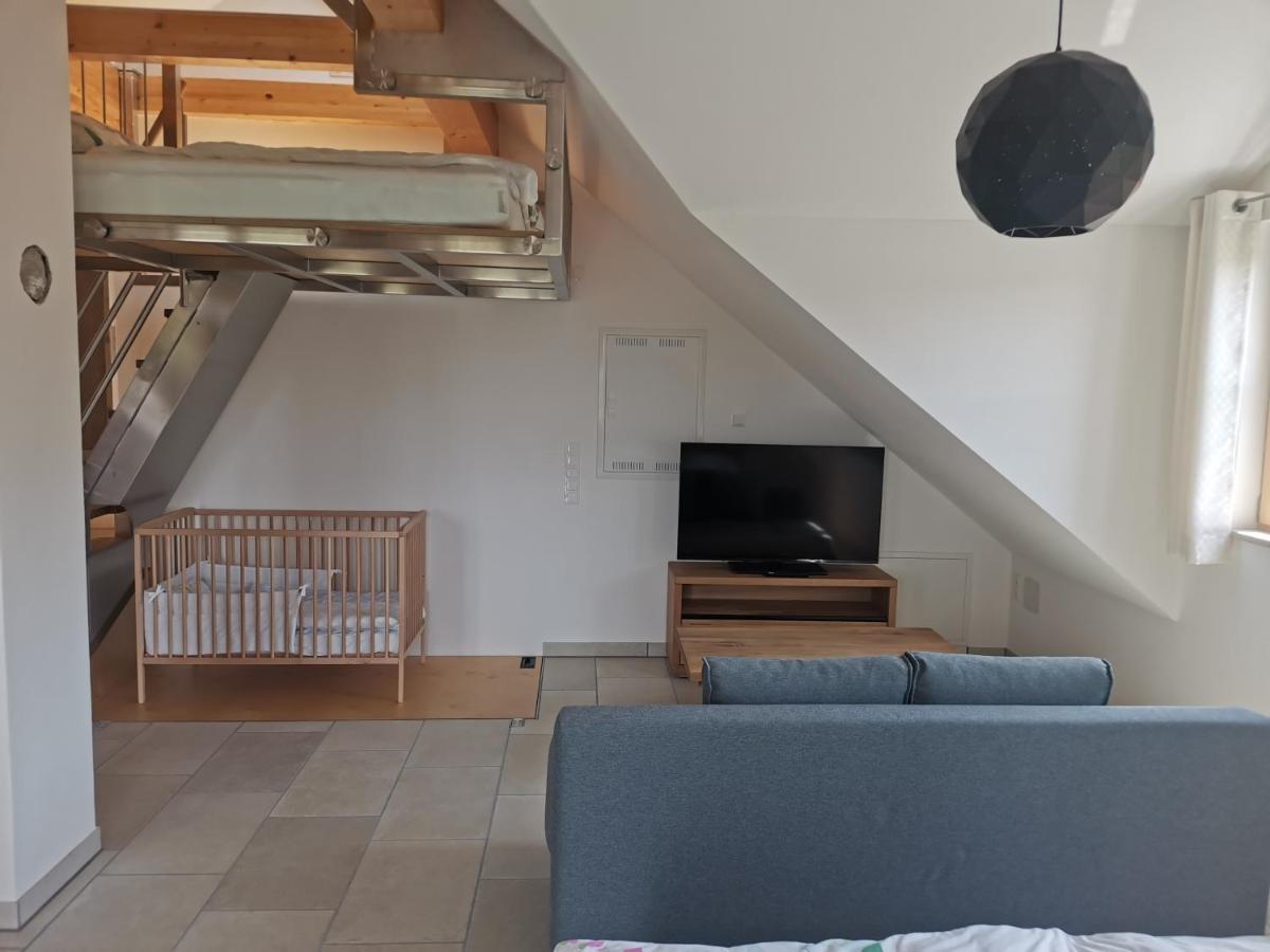 Ferienwohnung Meyer Obergeschoss Weissenburg in Bayern Bagian luar foto
